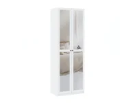 Riidekapp BEN 2D+2PGL - Valge pilt 3