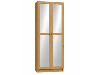 Riidekapp BEN 2D+2PGL - Tamm artisan pilt
