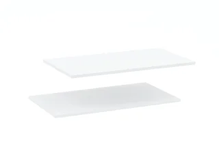 Riiul BEN 2D - Valge (2 tk) pilt