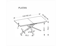 Стол раздвижной PLATAN pilt 9