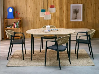 Pikendatav laud PIVOT tamm artisan pilt