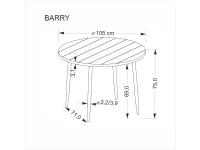 Стол BARRY pilt 8