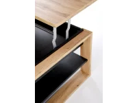 Diivanilaud BETTY tamm artisan - must pilt 4