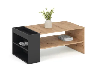 Diivanilaud MURCIA tamm artisan - must pilt