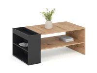 Diivanilaud MURCIA tamm artisan - must pilt 2