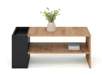 Diivanilaud MURCIA tamm artisan - must pilt 3
