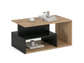 Diivanilaud IVA tamm artisan - must pilt