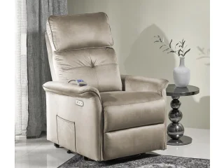 Кресло SEMIR 2 recliner электрический - Бежевый pilt