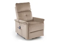 Кресло SEMIR 2 recliner электрический - Бежевый pilt 4