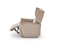 Кресло GELATO recliner электрический - Бежевый pilt 5