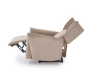 Кресло GELATO recliner электрический - Бежевый pilt 6
