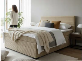 Kontinentaalvoodi 160х200 CONTI - Tilia 03 kreem