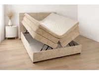 Континентальная кровать 180х200 CONTI - Tilia 03 кремовый pilt 6