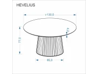 Söögilaud HEVELIUS pilt 3