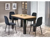 Pikendatav laud GIZMO artisan tamm / must pilt 2