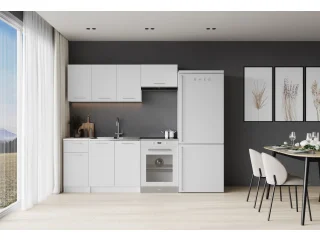Кухня CORONA 180 белая pilt