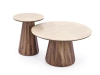 Diivanilaud DIAVOLA S  travertiin / pähkel pilt 5