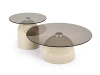 Diivanilaud STARK smoked glass / cashmere pilt 3