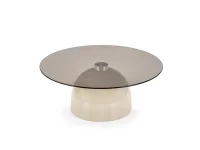 Diivanilaud STARK smoked glass / cashmere pilt 2