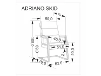 Töötool ADRIANO SKID must pilt 4