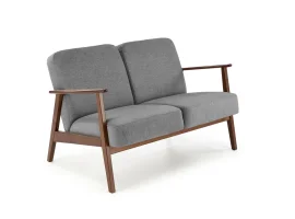 Diivan MILANO 2S hall CASTEL 93 / tume pähkel