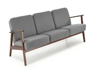 Diivan MILANO 3S hall CASTEL 93 / tume pähkel pilt 2