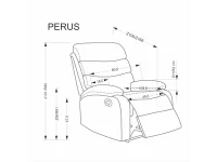 Кресло PERUS серое pilt 7