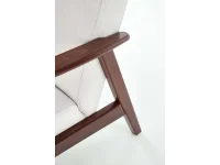 Tugitool MILANO 1S helebeež CASTEL 04 / tume pähkel pilt 8