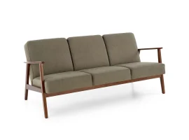 Diivan MILANO 3S oliiv CASTEL 39 / tume pähkel