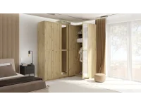 Riidekapp BEN 2D+2D+2HDF+2PGL   - Tamm artisan pilt 9