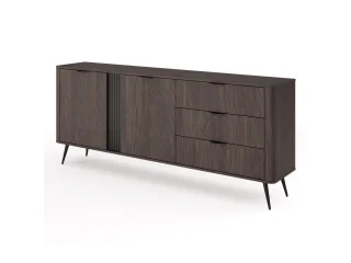 Kummut VERIS D - tamm dunin + must pilt